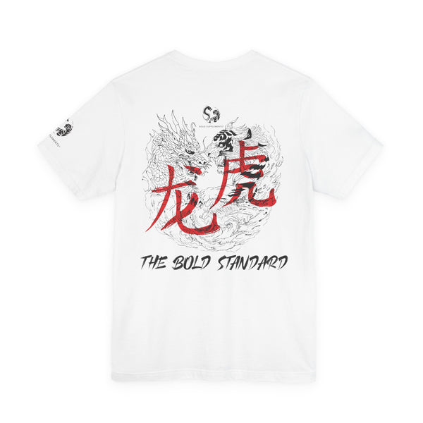 Unisex Bold Supplements 'The Bold Standard' Dragon & Tiger Fitness T-Shirt